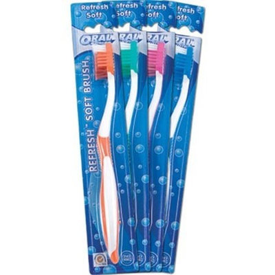 Oral Choice Adult Refresh Toothbrush, 10 pc