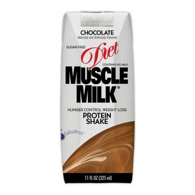 Muscle Milk Diet Protein Shake RTD's, Vanilla, 11 oz, 4 pk