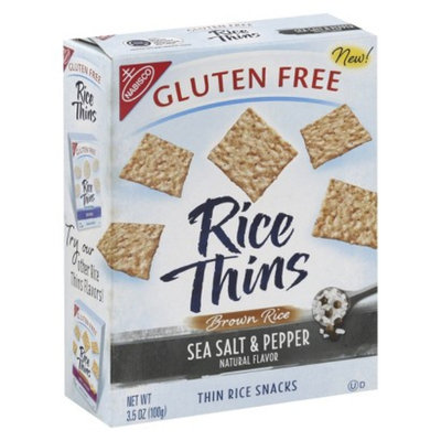 NABISCO Gluten Free Sea Salt/Pepper 3.5-oz.