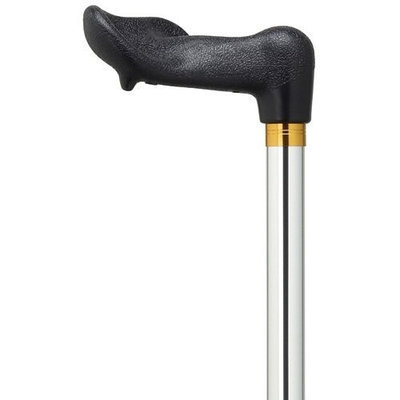 Harvy Unisex Adjustable Palm Grip Cane Chrome Aluminum -Affordable Gift! Item #DHAR-9050811