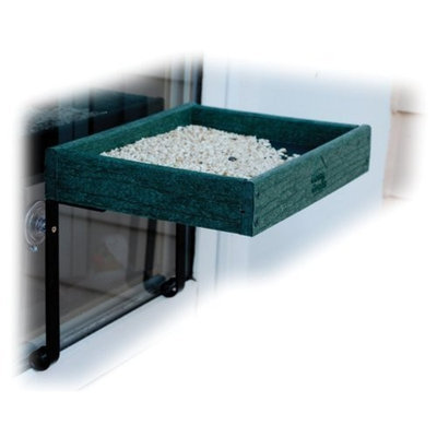 Aububon/Woodlink Going Green Recycled Plastic Window Bird Feeder
