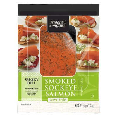 Trident Seafoods Trident Cold Smoked Dill Sockeye Salmon 4 oz