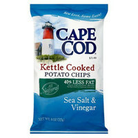 Cape Cod Kettle Cooked Sea Salt & Vinegar 40% Reduced Fat Potato