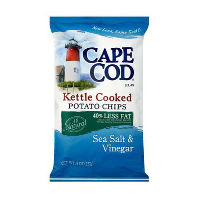 Cape Cod Kettle Cooked Sea Salt & Vinegar 40% Reduced Fat Potato