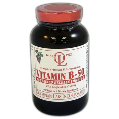 Olympian Labs, Vitamin B-50 90 Tablets