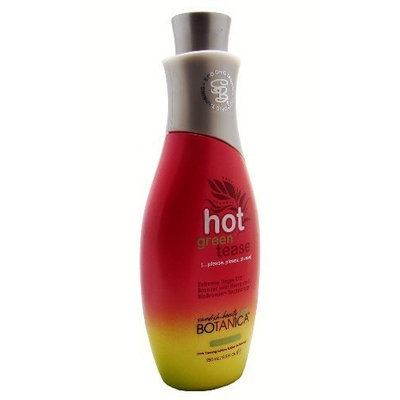 Swedish Beauty Hot Green Tease Bronzer Extreme Tingle Tanning Lotion 8.5 Fl Oz