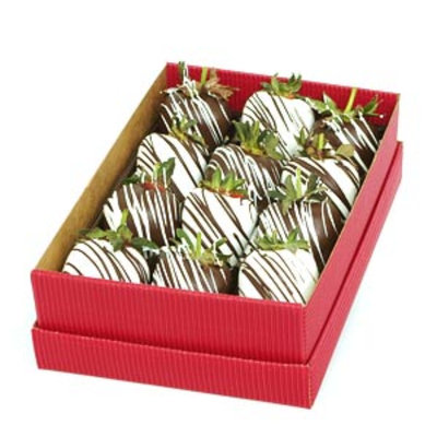 Bouquet of Fruits 2 Bite Delight Standard Chocolate Dipped Strawberries, 12 piece, 1 ea