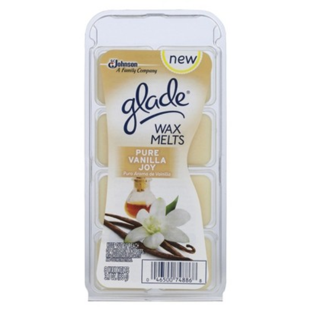 Glade Scented Wax Melts Refill 8 ct - Pure Vanilla Joy