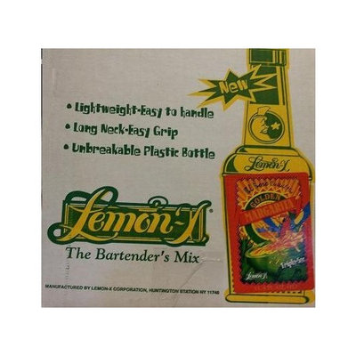 Lemon X Lemon-x Margarita Mix 1 Liter Bottle ( Pack of 12)
