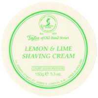Taylor of Old Bond Street Lemon - Lime Shaving Cream Jar, 5.3-Ounce