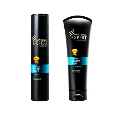 Pantene Pro-V Expert Collection Advanced Keratin Repair Shampoo + Conditioner Set