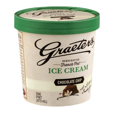Graeter's Handcrafted French Pot Ice Cream Chocolate Chip