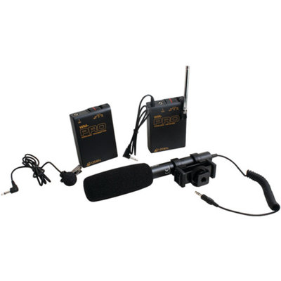 Azden WHD-PRO Wireless/Shotgun Microphone Audio Kit for DSLR
