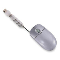 Compucessory Optical Mouse, Retractable Usb Cable,2