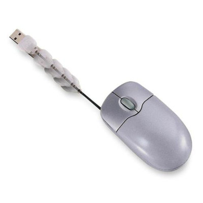 Compucessory Optical Mouse, Retractable Usb Cable,2