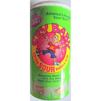 Dubble Bubble Cry Baby Extra Sour Bubble Gum...2.4 Oz. Bank