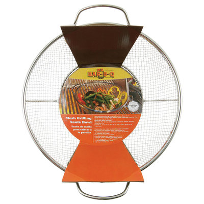 Mr. Bar-b-q Mr. Bar-B-Q Stainless Steel Mesh Grilling and Sautee Bowl