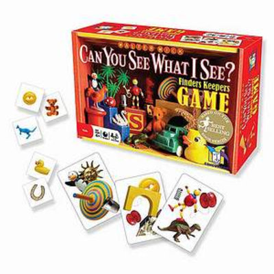 Gamewright Can You See What I See? Finders Keepers Game Ages 4 and up, 1 ea
