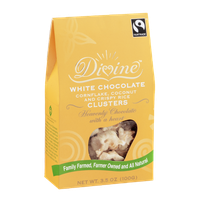 Divine White Chocolate Cornflake, Coconut And Crispy Rice Clusters