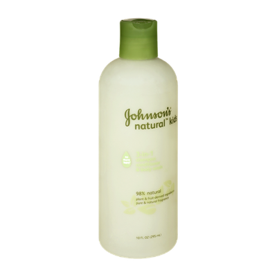 Johnson's® Natural Kids 3-in-1 Shampoo Conditioner & Body Wash