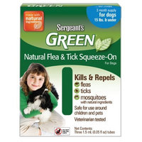 Sergeant's Pet Sergeant's Green Flea and Tick Squeeze-On Dog
