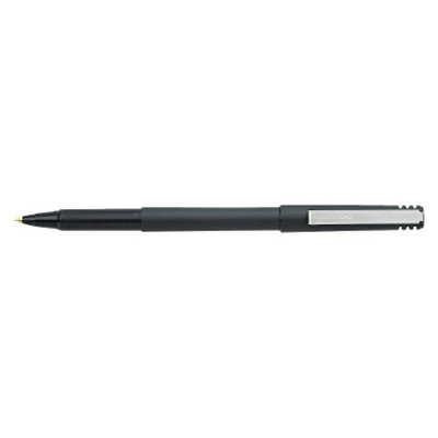Uniball uni-ball Roller Ball Stick Dye-Based Pen, Fine- Black Ink (12 per