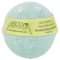 Hugo Naturals Fizzy Bath Bomb, Sea Fennel and Passionflower, 6 Ounce