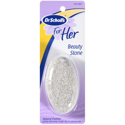 Dr. Scholl's For Her Natural Pumice Beauty Stone, 1ct