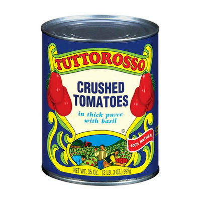 Tuttorosso Crushed Tomatoes In Thick Puree With Basil