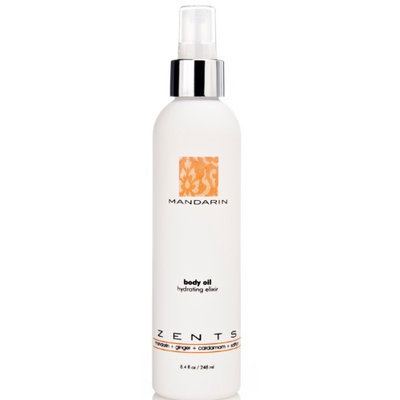 Zents Mandarin Body Oil Hydrating Elixir 248ml/8.4oz