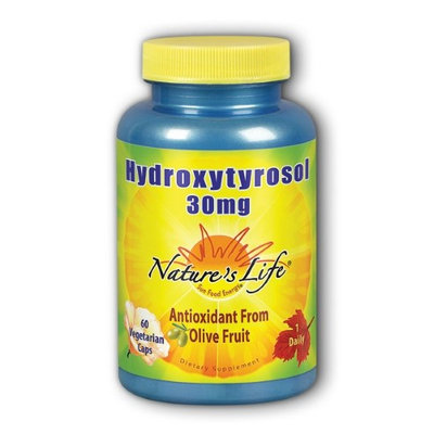 Hydroxytyrosol Whole Olive Nature's Life 60 VCaps