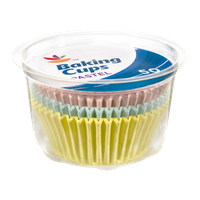 Ahold Baking Cups Pastel - 50 CT