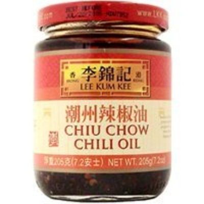 Unknown Lee Kum Kee Chiu Chow Chili Oil net wt. 205g (7.2oz)
