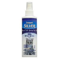 DOLLAR GENERAL Sergeant's Silver Cat Flea and Tick Spray, 8 oz