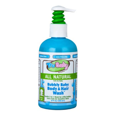 TruBaby Bubbly Baby Body & Hair Wash, Fresh Citrus, 8 fl oz
