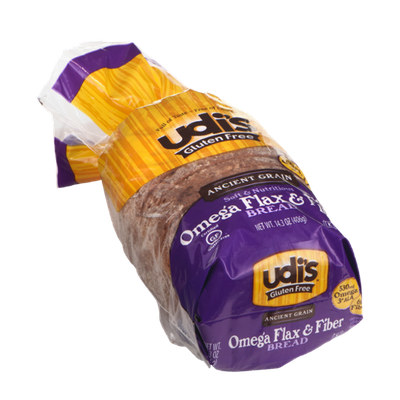 Udi's Gluten Free Omega Flax & Fiber Bread