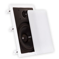 Theater Solutions 8 Inch In Wall Speakers Home Theater 1600 Watts 4 Pair Pack 4CS8W