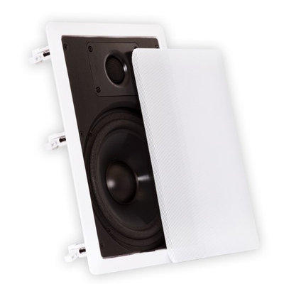 Theater Solutions 8 Inch In Wall Speakers Home Theater 1600 Watts 4 Pair Pack 4CS8W