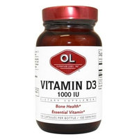 Vitamin D3 1,000 IU Olympian Labs 100 Caps