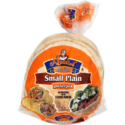 Aladdin's Small Plain Pita Bread, 8.3 oz
