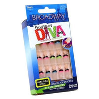 Broadway Fashion Diva Nail Kit Short Length 54034