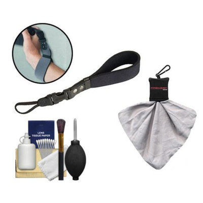 OP/Tech Op/Tech USA SLR Camera Wrist Strap (Black) with Accessory Kit