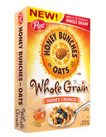 Honey Bunches Of Oats Whole Grain Honey Crunch