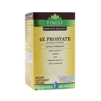 Finest Nutrition 4x Prostate Extra Strength, Softgels, 60 ea