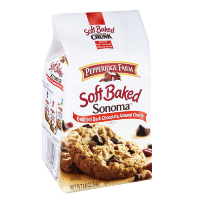 Pepperidge Farm® Soft Baked Sonoma Oatmeal Dark Chocolate Almond Cherry Cookies
