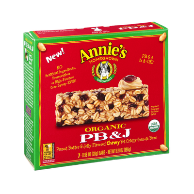 Annie's® Homegrown Organic Granola Bars Organic