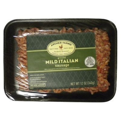 Archer Farms Mild Italian Ground Sausage - 12 oz.
