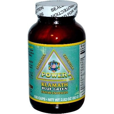 Klamath Blue Green Algae Klamath Blue-Green Algae Power 3+ 400 mg - 160 Tablets