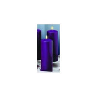 Emkay Candles 54219 Candle Advent Pillar Set 9 x 3 4 Purp