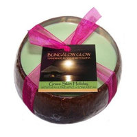 Bubble Shack Hawaii 492773501455 Grass Skirt Holiday Coconut Candles - Pack of 2